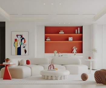 Modern A Living Room-ID:779143105