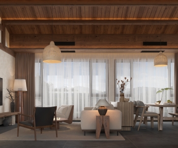 Wabi-sabi Style Residential Hostel-ID:604239946