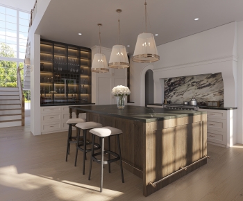 American Style Open Kitchen-ID:831504111