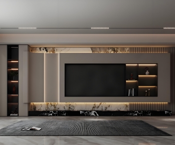 Modern TV Wall-ID:707756045