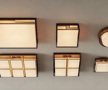 New Chinese Style Ceiling Ceiling Lamp-ID:810480162