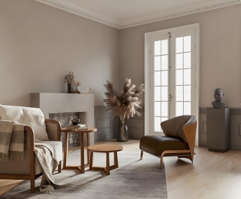 Nordic Style A Living Room-ID:696932081