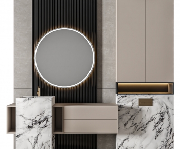 Modern Bathroom Cabinet-ID:225564003