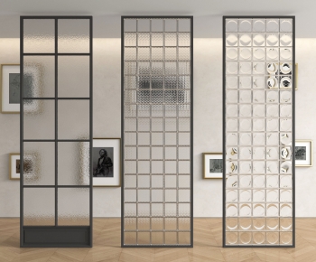 Modern Glass Screen Partition-ID:791218045