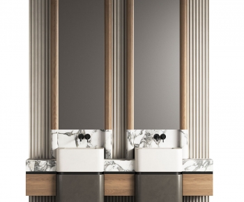 Modern Bathroom Cabinet-ID:480024108