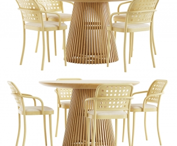 Modern Dining Table And Chairs-ID:579161882
