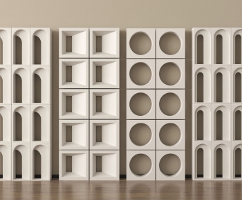Modern Cement Brick Screen Partition-ID:989168888