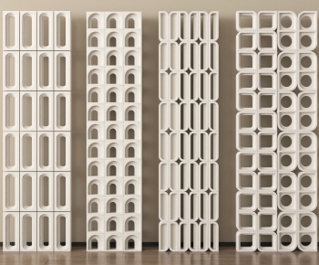 Modern Cement Brick Screen Partition-ID:935230374