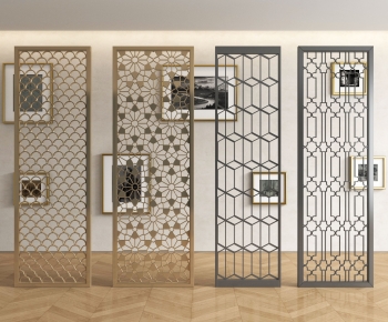 Modern Metal Screen Partition-ID:771059041