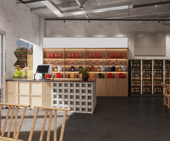 Industrial Style Barbecue Restaurant-ID:815711064