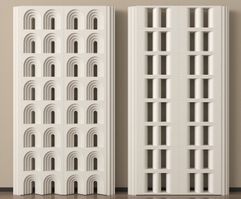 Modern Cement Brick Screen Partition-ID:405777934