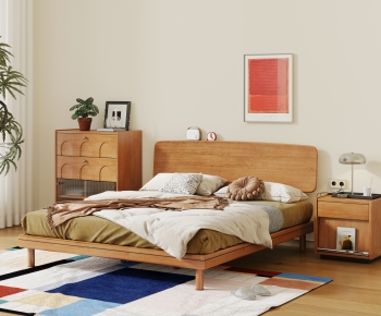 Modern Double Bed-ID:179151069