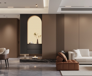 Modern A Living Room-ID:111989978