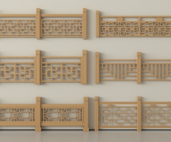 New Chinese Style Guardrail-ID:565315019