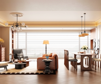 French Style A Living Room-ID:257940055