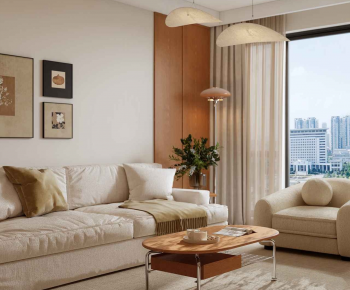 Modern A Living Room-ID:701606991