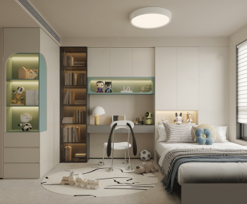 Modern Boy's Room And Son's Room-ID:527820635