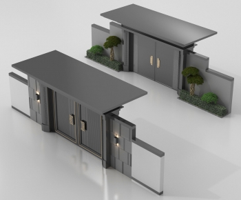 New Chinese Style Gate-ID:150089035