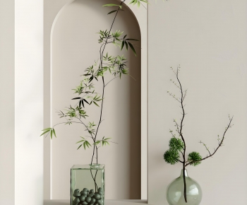 Modern Aquatic Green Plant-ID:655745983