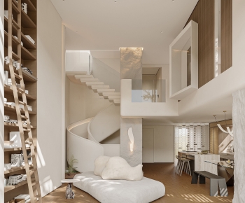 Modern A Living Room-ID:290060079