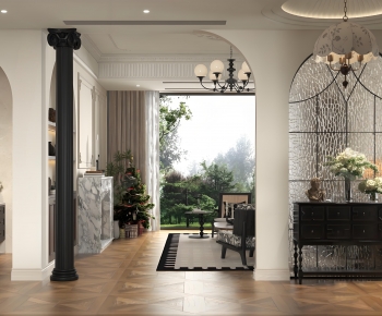 French Style Hallway-ID:550275091