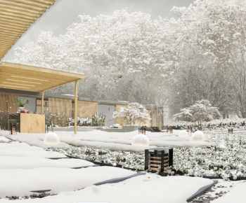 Modern Courtyard/landscape-ID:688064109