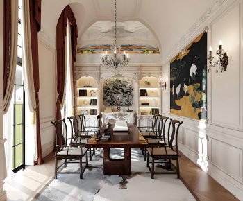 French Style Study Space-ID:428792004