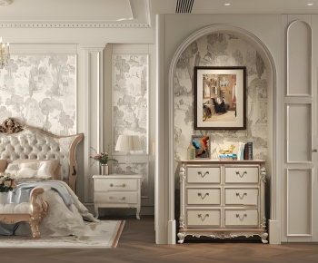 French Style Bedroom-ID:738440044