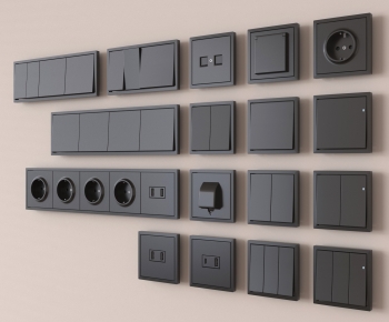 Modern Switch Socket Panel-ID:619350918
