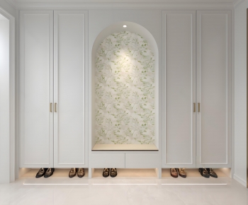 Simple European Style Shoe Cabinet-ID:424556977