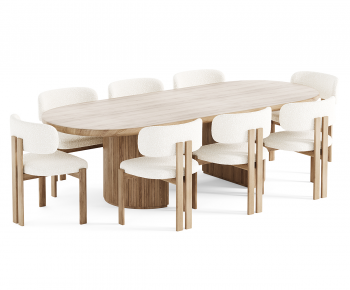 Modern Dining Table And Chairs-ID:952970034