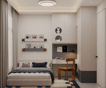 Modern Boy's Room And Son's Room-ID:359956037