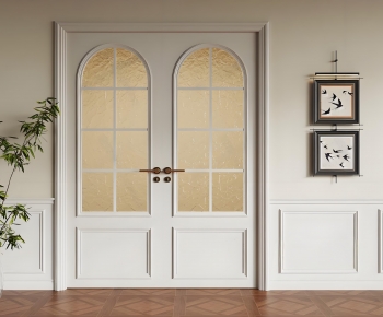 French Style Double Door-ID:400859128