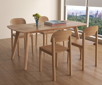 Modern Dining Table And Chairs-ID:727704057