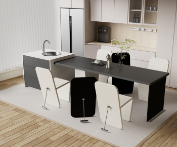 Modern Dining Table And Chairs-ID:172920942