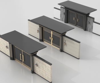 New Chinese Style Guardrail-ID:103743081