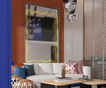 Modern A Living Room-ID:762964017