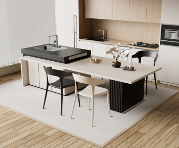 Modern Dining Table And Chairs-ID:125443941