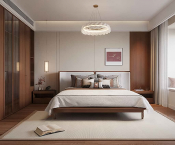 New Chinese Style Bedroom-ID:892770056