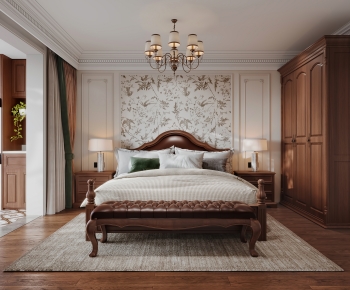 American Style Bedroom-ID:582987077