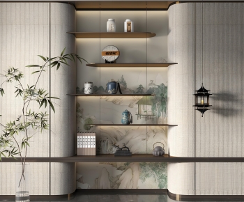 New Chinese Style Shelving-ID:273523091