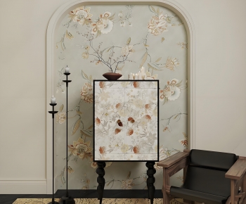 French Style Decorative Cabinet-ID:640903003