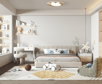 Modern Boy's Room And Son's Room-ID:653454078