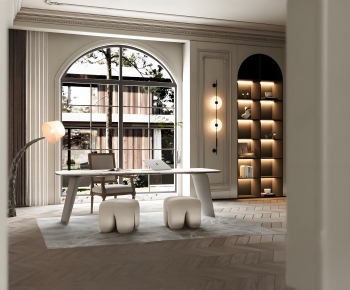 French Style Study Space-ID:387120966