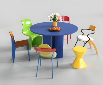 Modern Dining Table And Chairs-ID:357095962