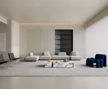 Modern A Living Room-ID:615652089
