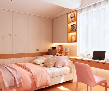 Modern Girl's Room Daughter's Room-ID:614719472