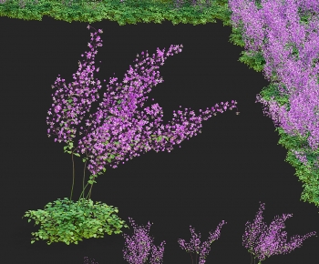 Modern Flowers And Grass-ID:623625049