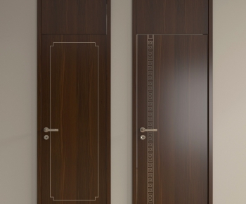 New Chinese Style Single Door-ID:268584016