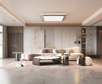 Modern A Living Room-ID:280133964